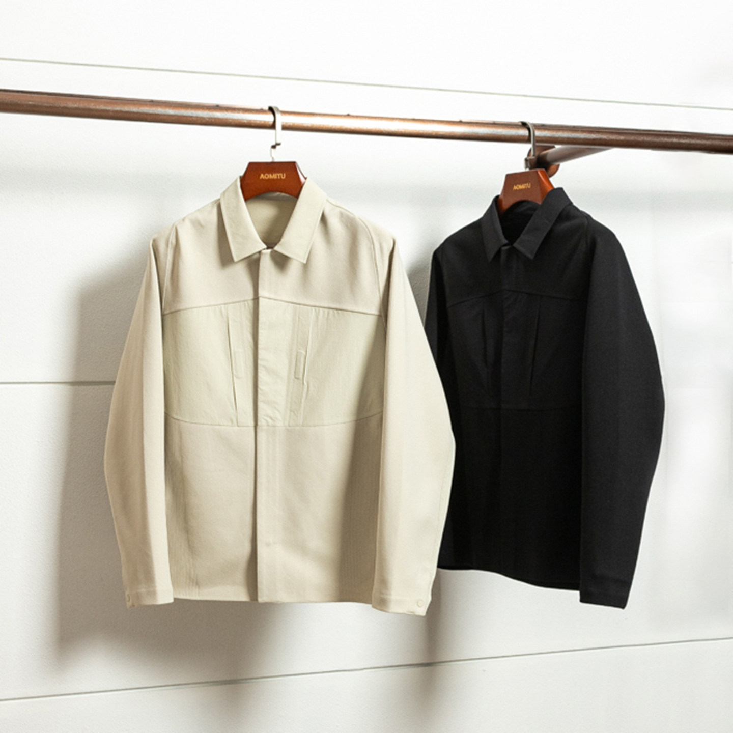 轻适无界 全场适配 春夏男士超轻休闲夹克高尔夫商务运动夹克外套