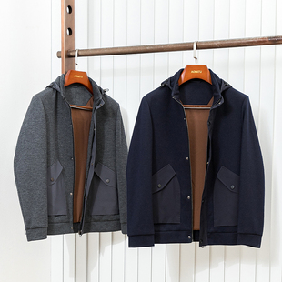 羊毛夹克加厚保暖夹克外套 重磅加厚秋冬男士 限量福利 巴素兰羊毛
