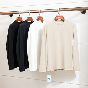 万金油！柔暖新篇章 Naia二醋酸羊毛 秋冬男士加绒保暖卫衣打底衫