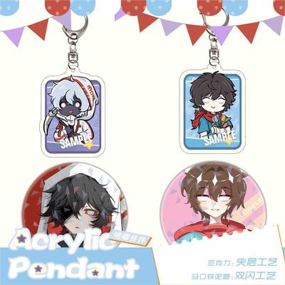 我的世界苦力怕303吾王him木影娘同人谷子亚克力挂件马口铁徽章