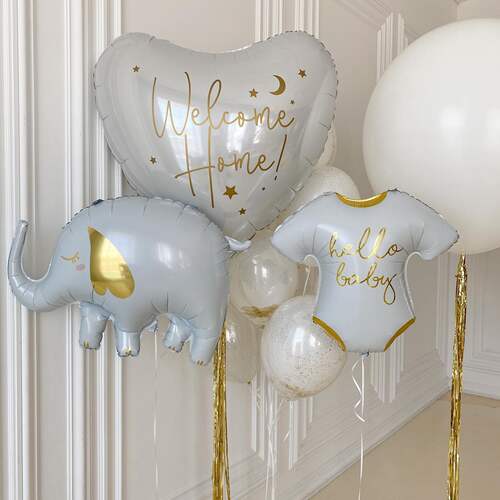 卡通气球生日派对飘空氦气铝膜球