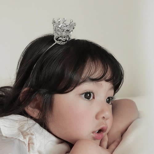韩式皇冠女童发饰发带宝宝发箍