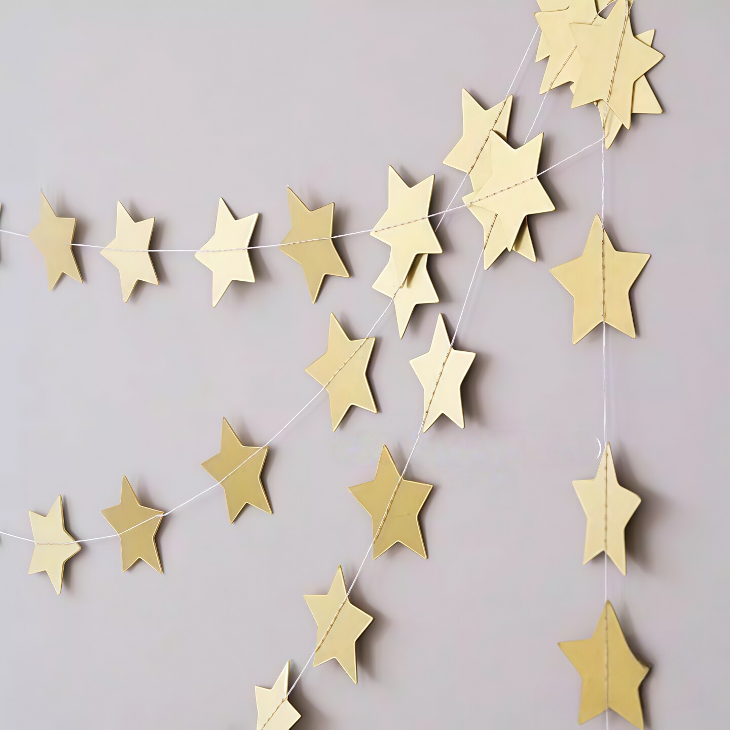 五角星串拉花装饰彩旗儿童生日布置墙上拉旗派对装扮婚礼婚房用品