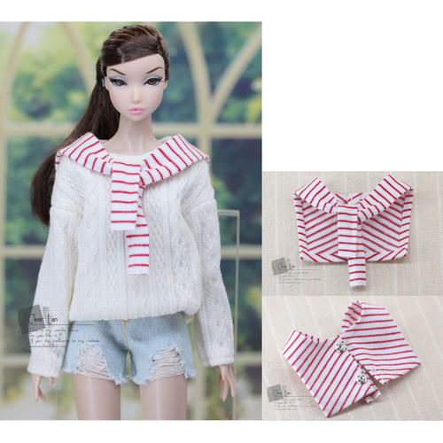 [M-202403-46-B]披肩/Momoko OB FR 芭比 6分娃衣