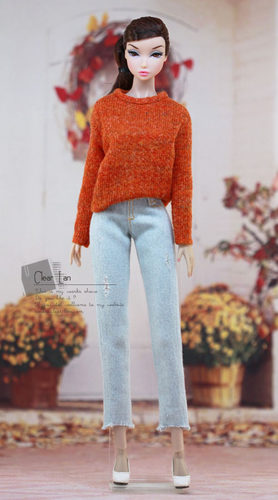 [M-202002-30]牛仔裤/FR Momoko Barbie Blythe OB Mico 娃衣