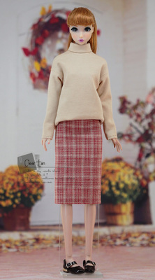 [M-202002-21-A]半身裙/FR Momoko Barbie Blythe OB Mico 娃衣