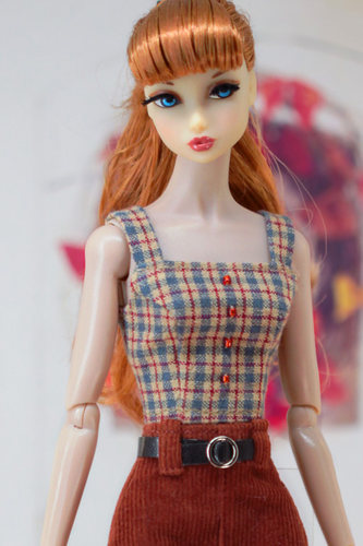 [M-202002-01-E]小吊带/FR Momoko Barbie Blythe OB Mico 娃衣
