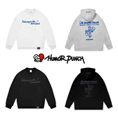 NoboxingNolife&HUMOR 素重磅落肩卫衣 PUNCH联名格斗拳击艺术元