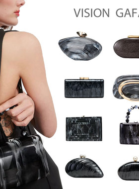 外贸新款晚宴包手机口红钥匙收纳款黑色纹理生日礼物感便携斜挎包