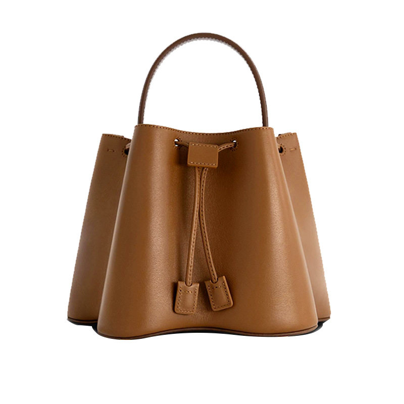 包包女式2025新款时尚优雅土耳其褶皱抽绳水桶包手拎包单肩斜挎包,箱包皮具/热销女包/男包,水桶包,淘宝优惠券,粉丝福利购,淘宝优惠卷