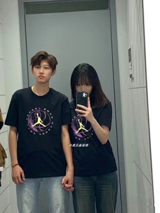 Nike Air Jordan男女篮球透气圆领针织短袖T恤 DX9602-010 DV8437