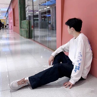 耐克男女春夏直桶针织长裤