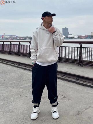 耐克Nike男重磅棉加绒刺绣连帽套头卫衣 DX1356-010-063 DX1355