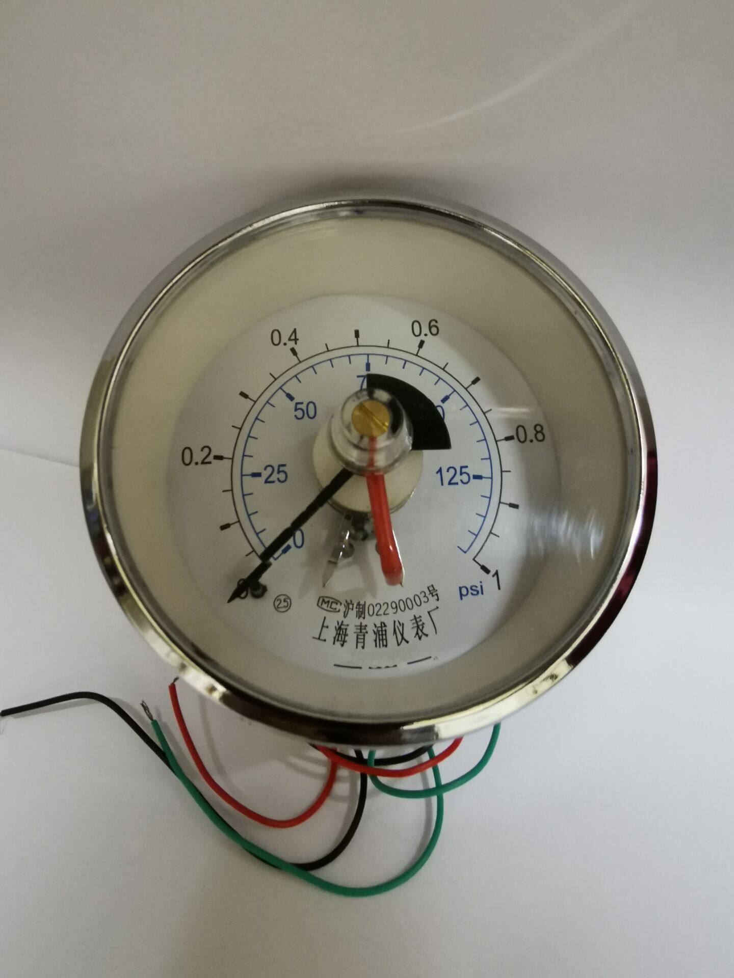 电接圧力表 WT-603A 0-0.3mpa-2.5mpa电加热蒸气发生器压力表