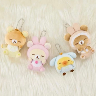 日版baby轻松熊rilakkuma宝宝轻松熊睡梦兔宝宝轻松熊偶毛绒礼物