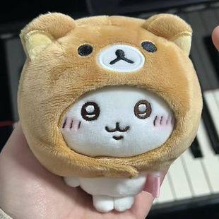 日本日版吉伊乌萨奇多罗猫咪头套吉伊可爱毛绒玩偶乌萨奇小八挂件