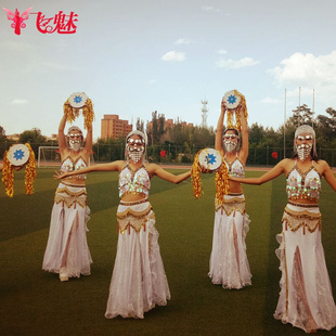 舞新皮舞练功服表演服装 速发肚皮舞2204肚款 套春夏演出服