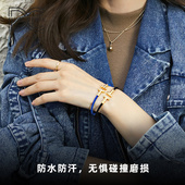 周大生DC小任性手镯小众高级设计感开口多色镯子送新年情人节礼物