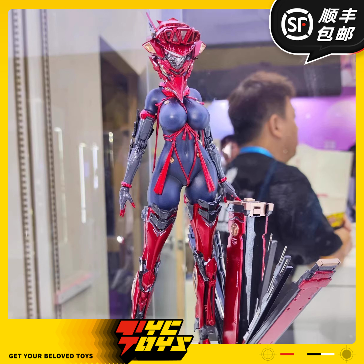 【TYCTOYS】预售 核金重构红莲PADMA 1/9可动包胶机娘手办摆件