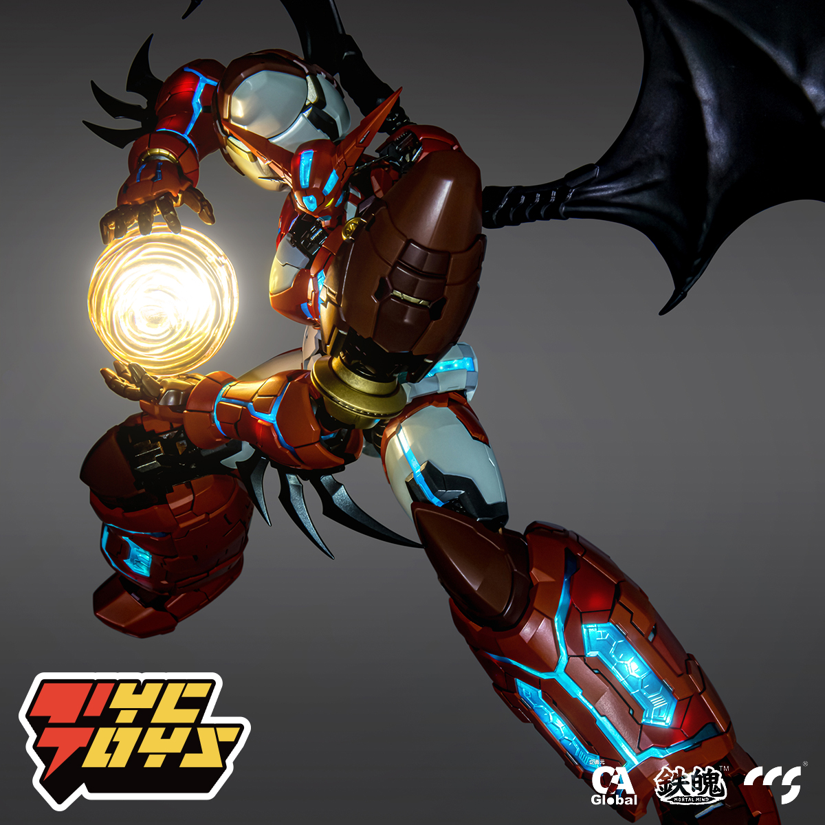 【tyctoys】分批到货ccs toys真盖塔1号真三一万能侠 流龙马 合金