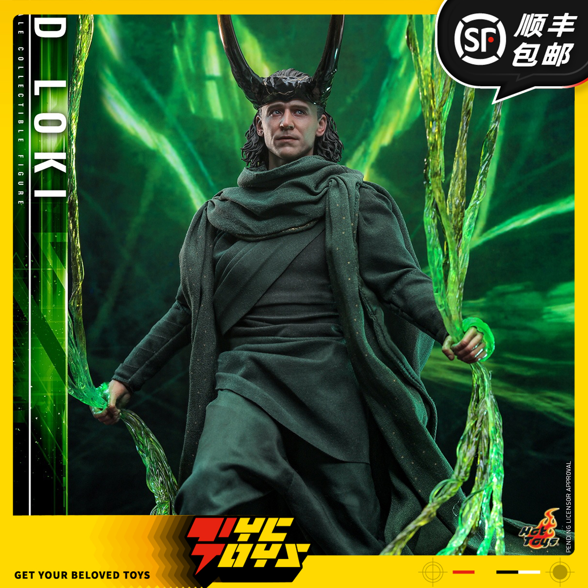 【TYCTOYS】现货 HOTTOYS HT洛基2神洛基DX40胶发1/6可动人偶LOKI