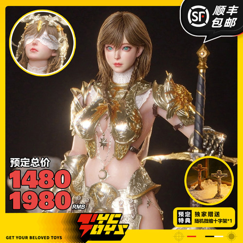 【TYCTOYS】定金预售 融幻模玩圣蚀白鸮斐莉欧1/6包胶可动FSDE-01