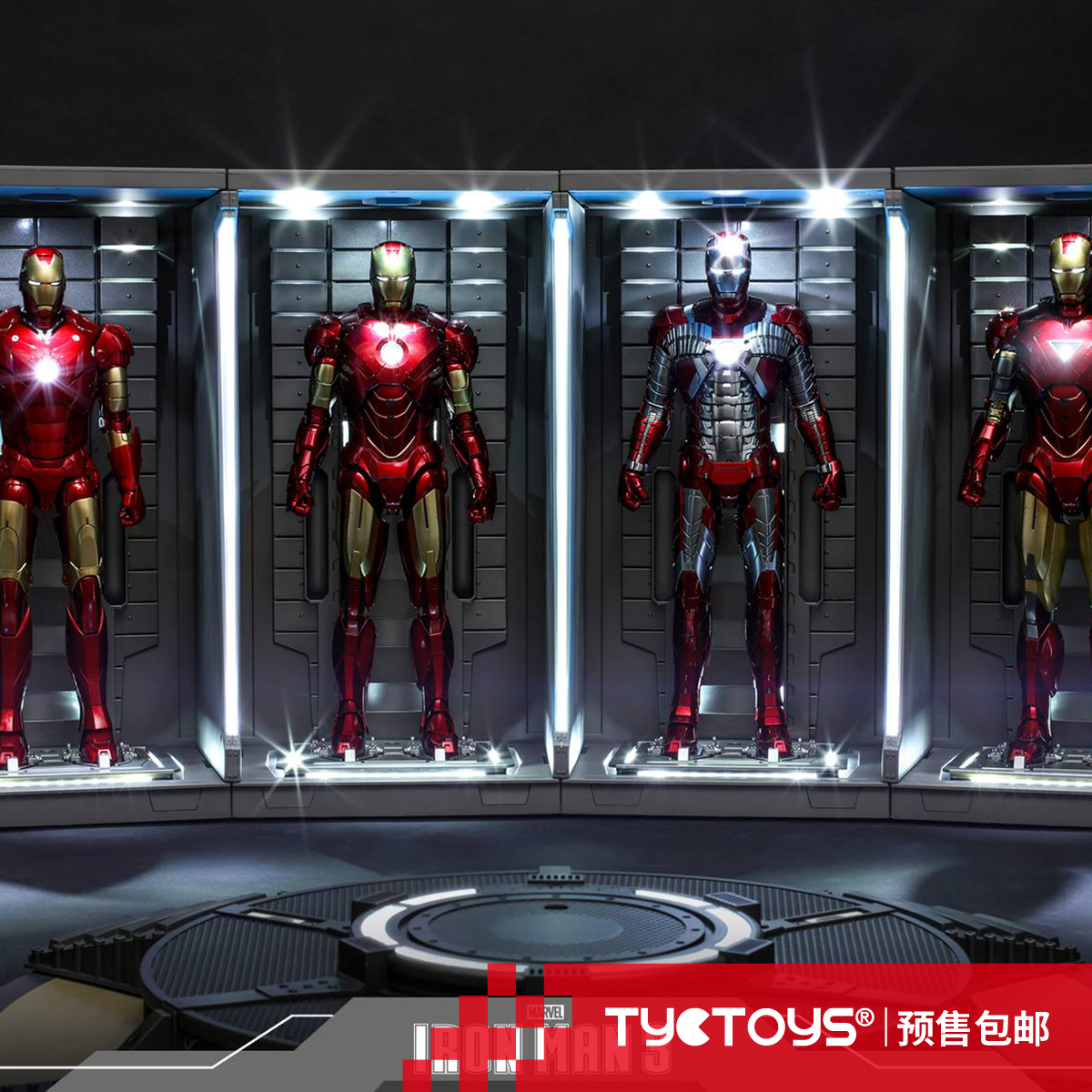 ¡¾TYCTOYS¡¿HOTTOYS HT 1/6 DS001 ¸ÖÌúÏÀ3 IRON MAN ¸ñÄÉ¿â ÔÙ°æ