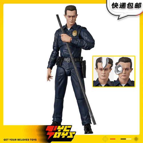 【TYCTOYS】现货 MAFEX终结者2审判日T-1000液态终结者罗伯特人偶