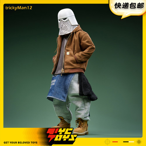【TYCTOYS】定金预售 TRICKYMAN12 STOPWARS PT17 WORK WEAR可动