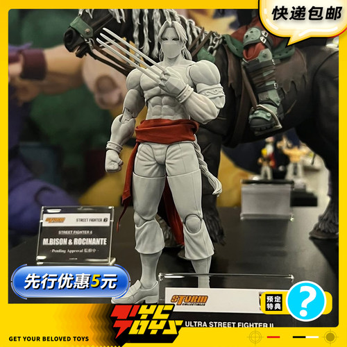 【TYCTOYS】定金预售STORM TOYS COLLECTIBLES街头霸王铁面巴洛克