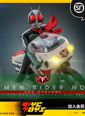 【TYCTOYS】现货 HOTTOYS HT假面骑士旧2号旋风号可动人偶TMS149