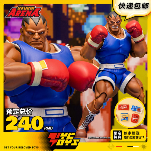 【TYCTOYS】定金预售STORM TOYS ST ARENA街头霸王拳王拜森SFSA09