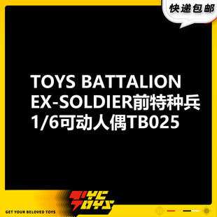【TYCTOYS】现货 TOYS BATTALION前特种兵1/6可动人偶手办TB025
