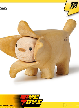 【TYCTOYS】定金预售 OFFART X KAMANWILLIAM伊甸園木头小蕉狗