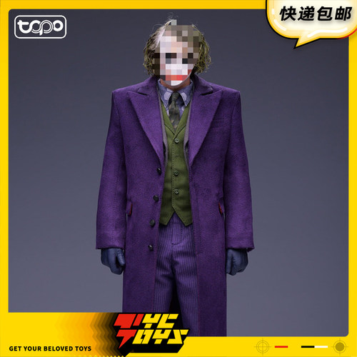 【TYCTOYS】定金预售 TOPO蝙蝠侠希斯莱杰小丑JOKER紫色大衣TP037