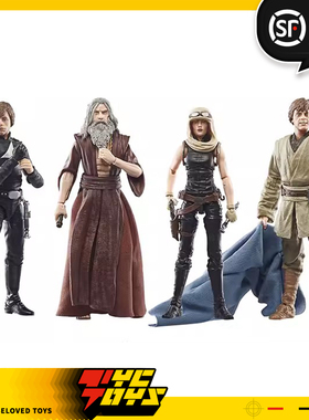 【TYCTOYS】预售 孩之宝星球大战黑色系列最终指令收藏版4人套装