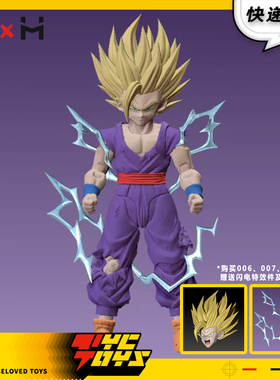 【TYCTOYS】现货 HA小悟饭超二饭狗饭6寸可动人偶头雕改件配件包