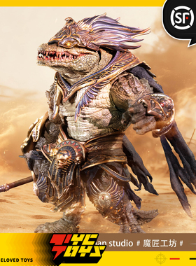 【TYCTOYS】定金预售 魔匠工坊乱神殿埃及索贝克荒漠巨鳄1/8可动