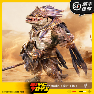 【TYCTOYS】定金预售 魔匠工坊乱神殿埃及索贝克荒漠巨鳄1/8可动