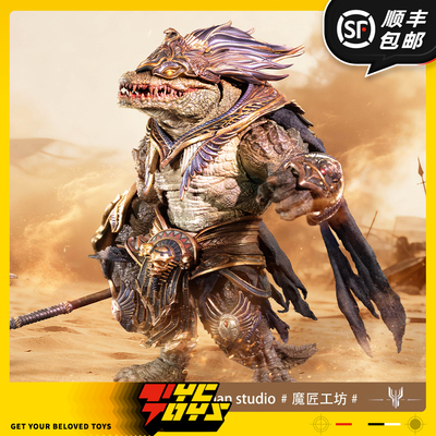 【TYCTOYS】定金预售 魔匠工坊乱神殿埃及索贝克荒漠巨鳄1/8可动