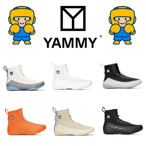 yammy拳击鞋拳王同款高帮鞋