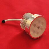 LED格栅射灯斗胆灯单头双头三头7w12w18w配件面板天花 灯芯 内胆