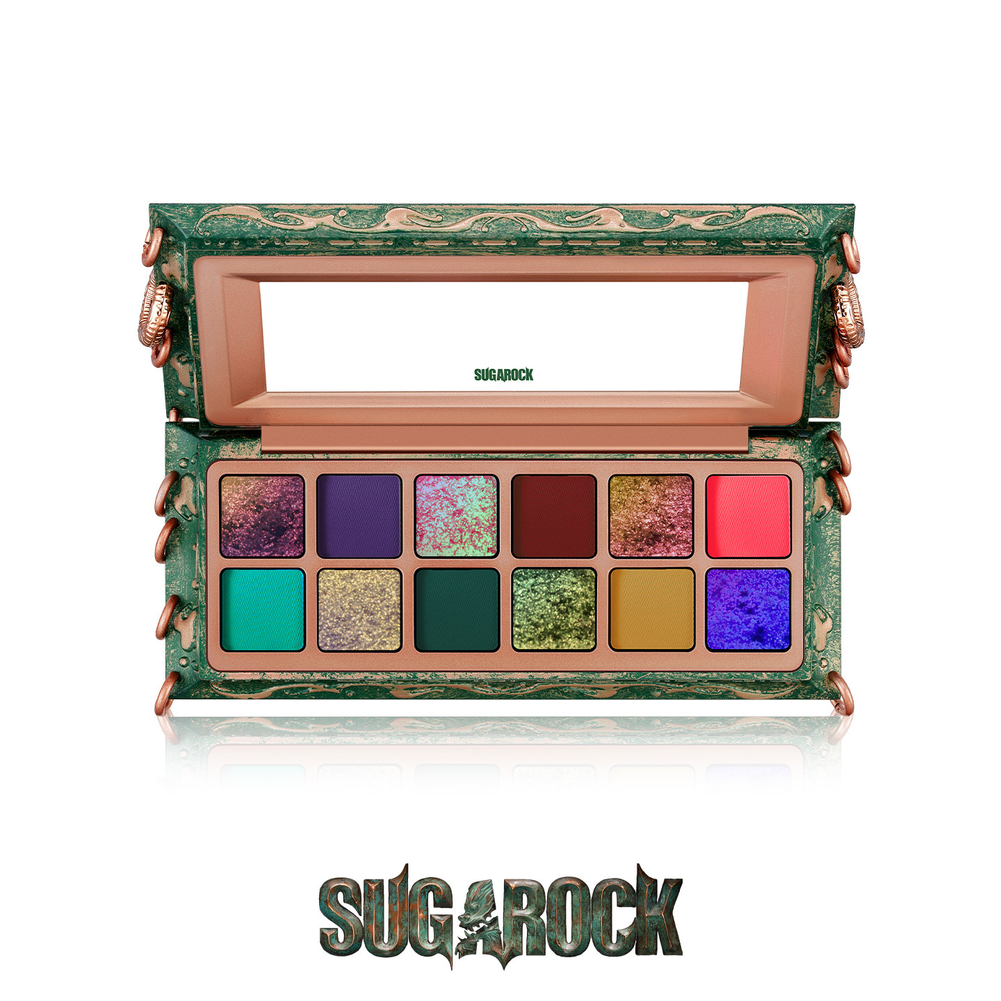 Sugarock Epic Edge 12 rəngli göz kölgəsi palitrası