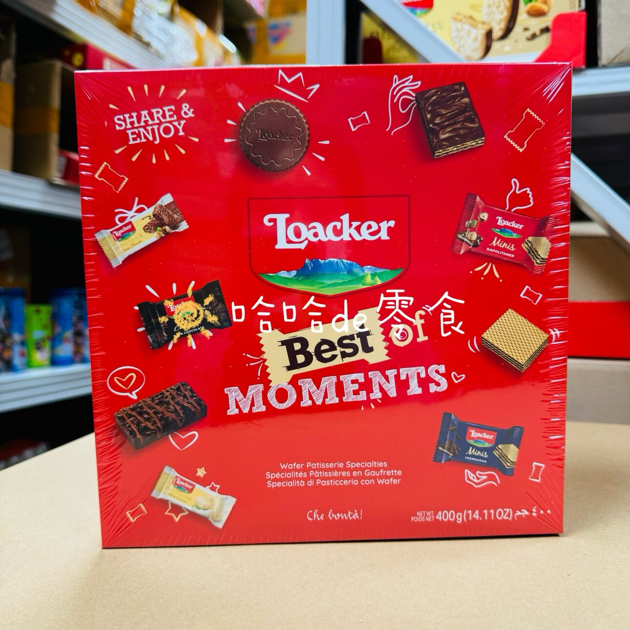 Loacker意大利莱家迷你威化礼盒