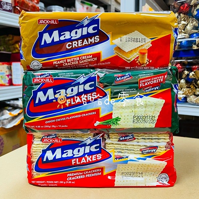 菲律宾苏打珍珍麦吉花生味早餐饼