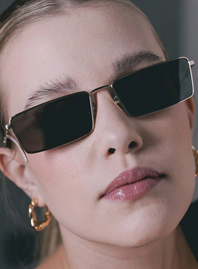 金属墨镜小框遮阳欧美男女方形