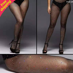 plus size stockings fat ladies leggings 网袜丝袜带钻女性感