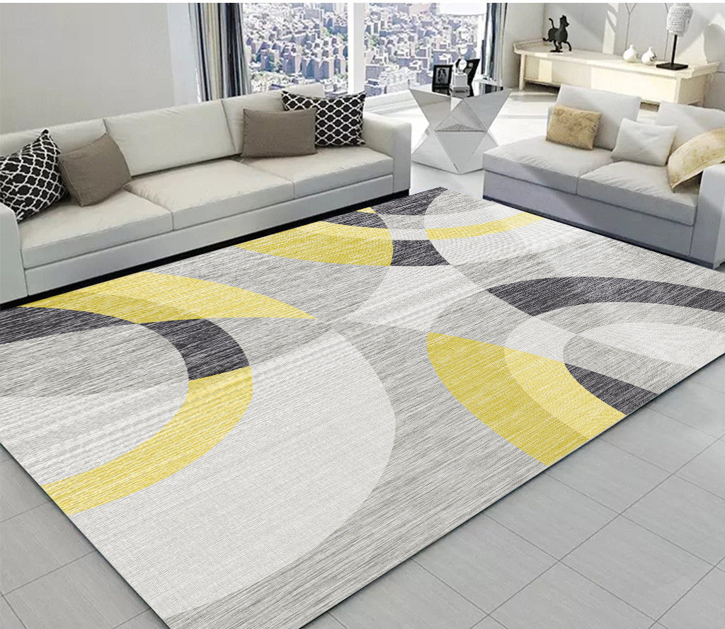 ins风北欧地毯客厅茶几毯现代简约卧室房间满铺床边毯大面积家用