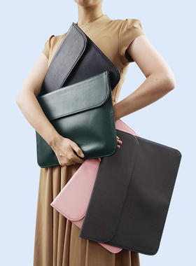 电脑内胆包14寸macbook超薄air13适用联想华为15.6苹果防水简约16