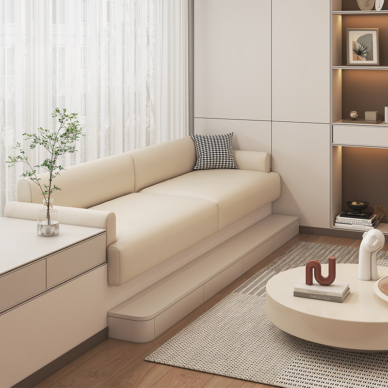 2025新款飘窗沙发小户型榻榻米飘窗改造定制坐靠一体坐垫现代简约,住宅家具,懒人沙发,淘宝优惠券,粉丝福利购,淘宝优惠卷